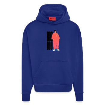 Big Boy Style, Big Boy Oversized Style - Hoodie- made by SPREAD  - Iconic Blue - Vorne