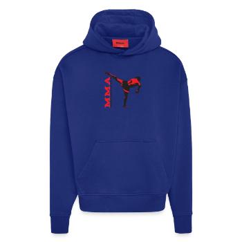 MMA 6 - Hoodie- made by SPREAD  - Iconic Blue - Vorne