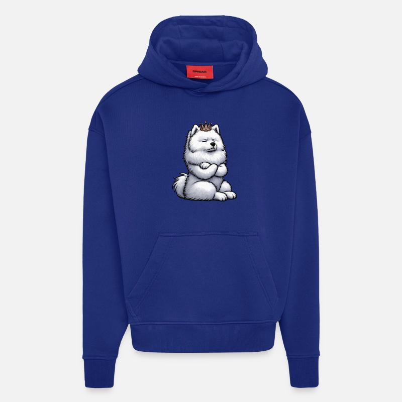 Samoyed Samoyed Owner Samoyed Lovers - Hoodie- made by SPREAD  - Iconic Blue