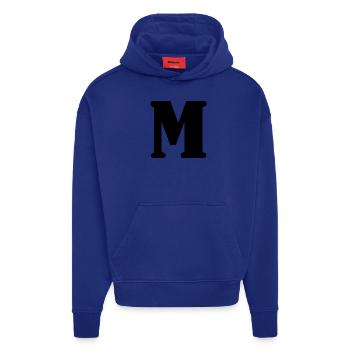 M - Hoodie- made by SPREAD  - Iconic Blue - Vorne