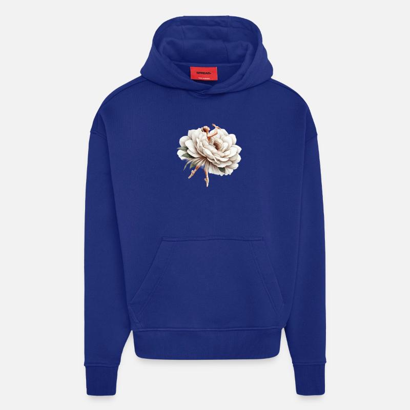 Balletttänzerin mit Tutu - Hoodie- made by SPREAD  - Iconic Blue