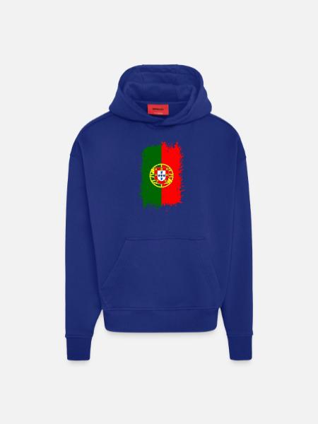 Portugal - Hoodie- made by SPREAD  - Iconic Blue