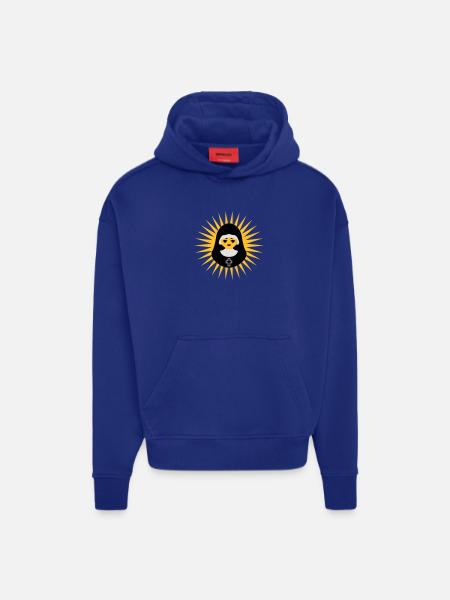 Nonne - Hoodie- made by SPREAD  - Iconic Blue