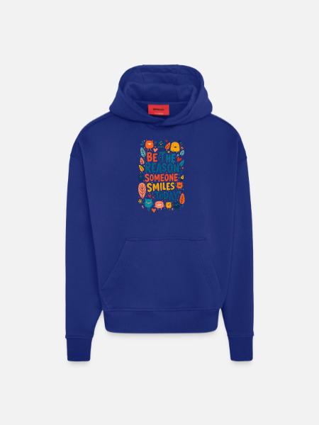 Sei der Grund - Hoodie- made by SPREAD  - Iconic Blue