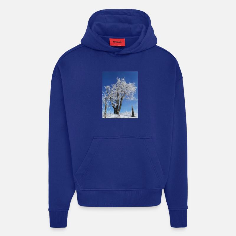 Eisige Kälte - Hoodie- made by SPREAD  - Iconic Blue
