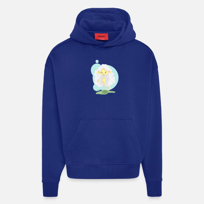 Gänseblümchen - Hoodie- made by SPREAD  - Iconic Blue