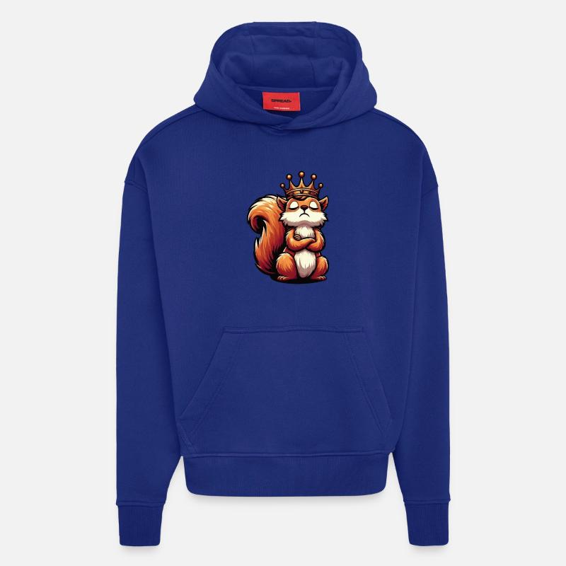 Eichhörnchen Eichhorn Eichhörnchenliebhaber Nager - Hoodie- made by SPREAD  - Iconic Blue
