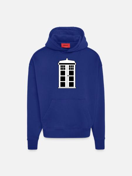 BlueBox - Hoodie- made by SPREAD  - Iconic Blue