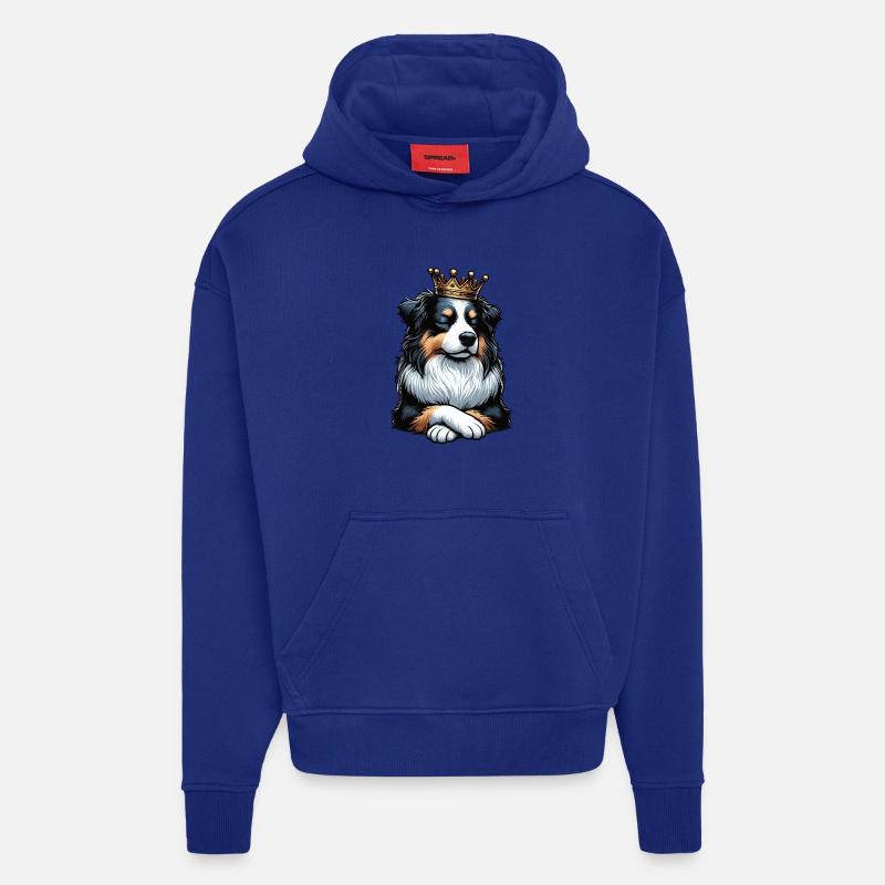 Australian Shepherd Aussie Aussiebesitzer Aussies - Hoodie- made by SPREAD  - Iconic Blue