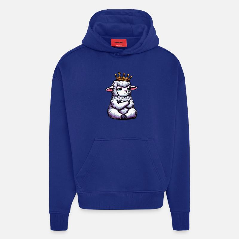Schaf Schafe Schäfer Schafhalter Schafbock - Hoodie- made by SPREAD  - Iconic Blue