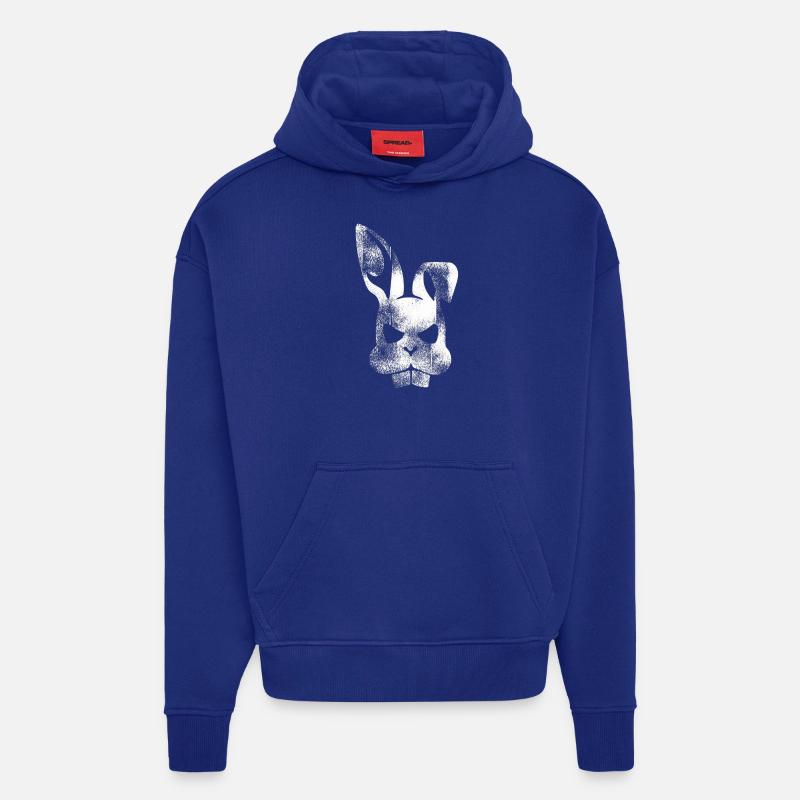 Schlechter Hase - Hoodie- made by SPREAD  - Iconic Blue
