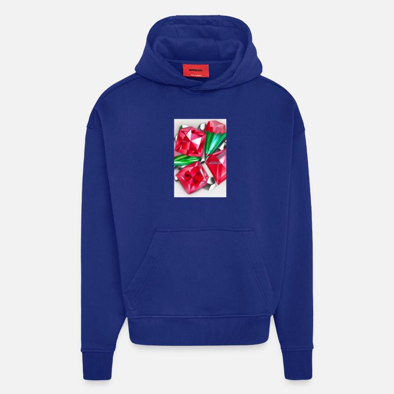 Edelsteine - Hoodie- made by SPREAD - Iconic Blue