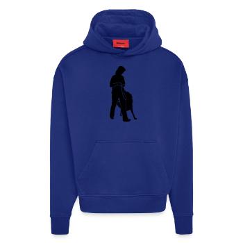 Bei Fuss - Hoodie- made by SPREAD  - Iconic Blue - Vorne