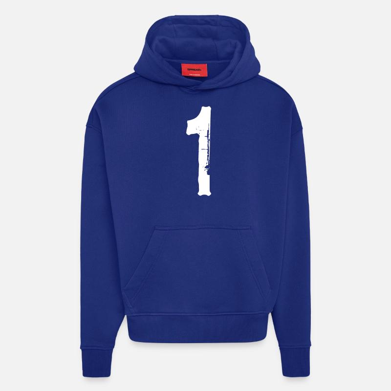 Nummer 1! - Hoodie- made by SPREAD - Iconic Blue