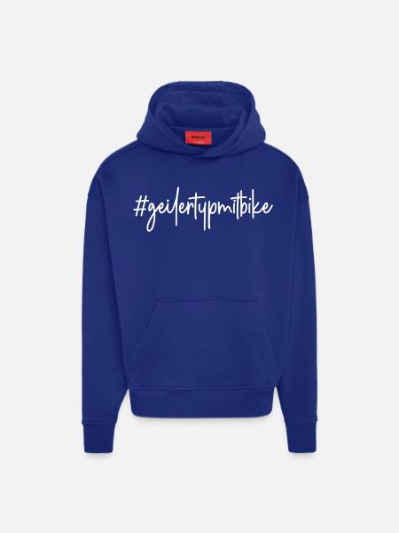 Fahrrad - Hoodie- made by SPREAD  - Iconic Blue