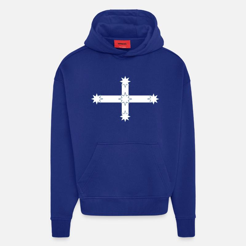 Australische Eureka-Flagge - Hoodie- made by SPREAD  - Iconic Blue