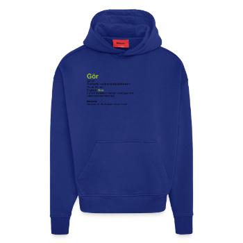 Gör / Brat - Hoodie- made by SPREAD  - Iconic Blue - Vorne