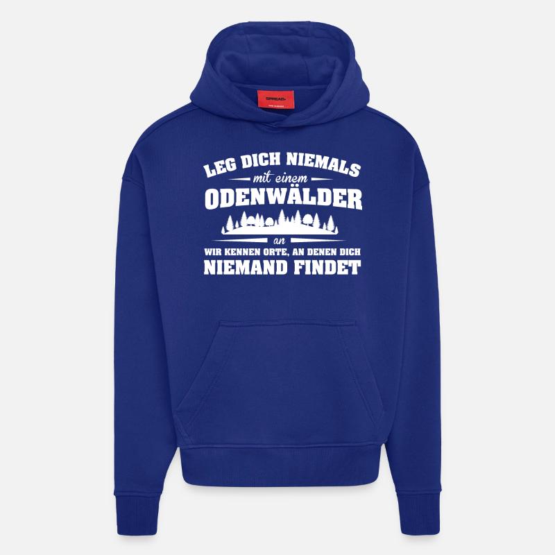 Länder Odenwälder LDN - Hoodie- made by SPREAD  - Iconic Blue