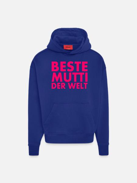 Beste mutti der welt - Hoodie- made by SPREAD - Iconic Blue