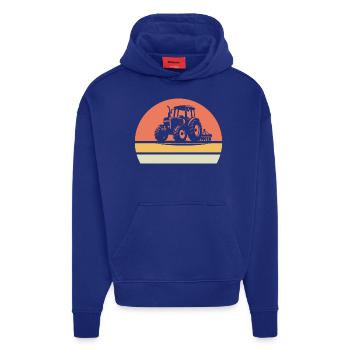 Traktoren Traktoren Traktoren - Hoodie- made by SPREAD  - Iconic Blue - Vorne