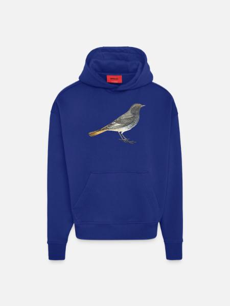 Hausrotschwanz - Hoodie- made by SPREAD - Iconic Blue
