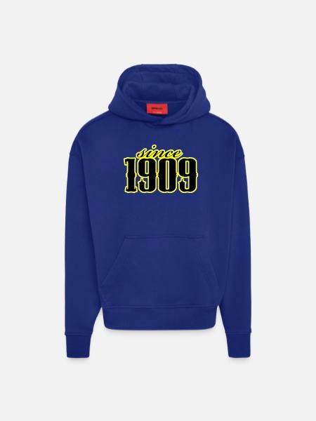 since 1909 (black) - Hoodie- made by SPREAD - Iconic Blue