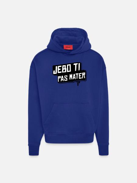 jebo ti pas mater - Hoodie- made by SPREAD - Iconic Blue