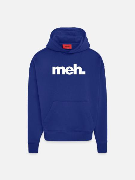 meh - Hoodie- made by SPREAD - Iconic Blue