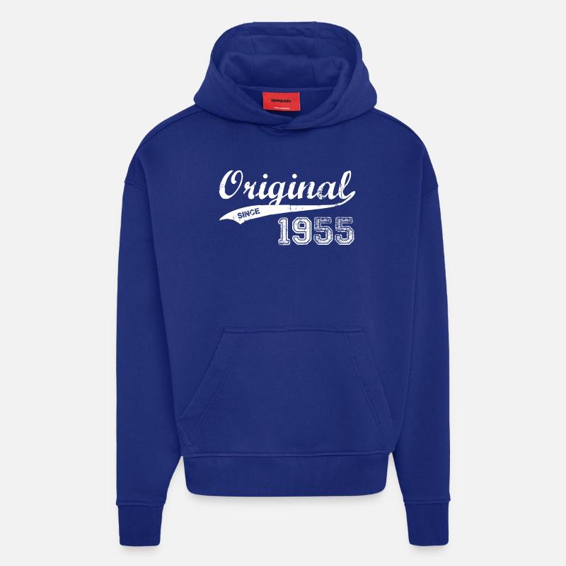 1955 - Hoodie- made by SPREAD  - Iconic Blue