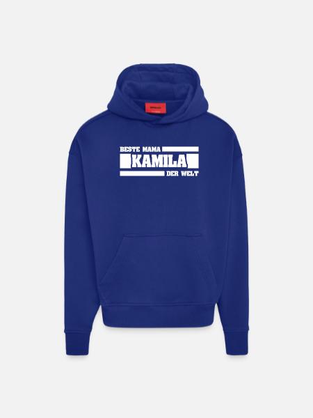 Gift for Kamila - Hoodie- made by SPREAD  - Iconic Blue