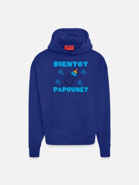 SOON DADDY - Hoodie- made by SPREAD - Iconic Blue