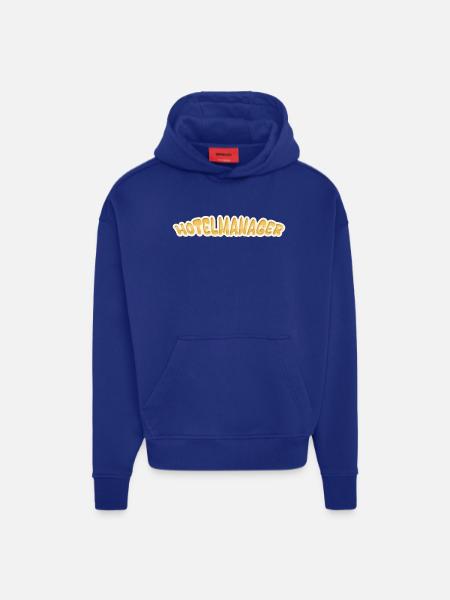 Job Hotel Manager - Hoodie- made by SPREAD - Iconic Blue