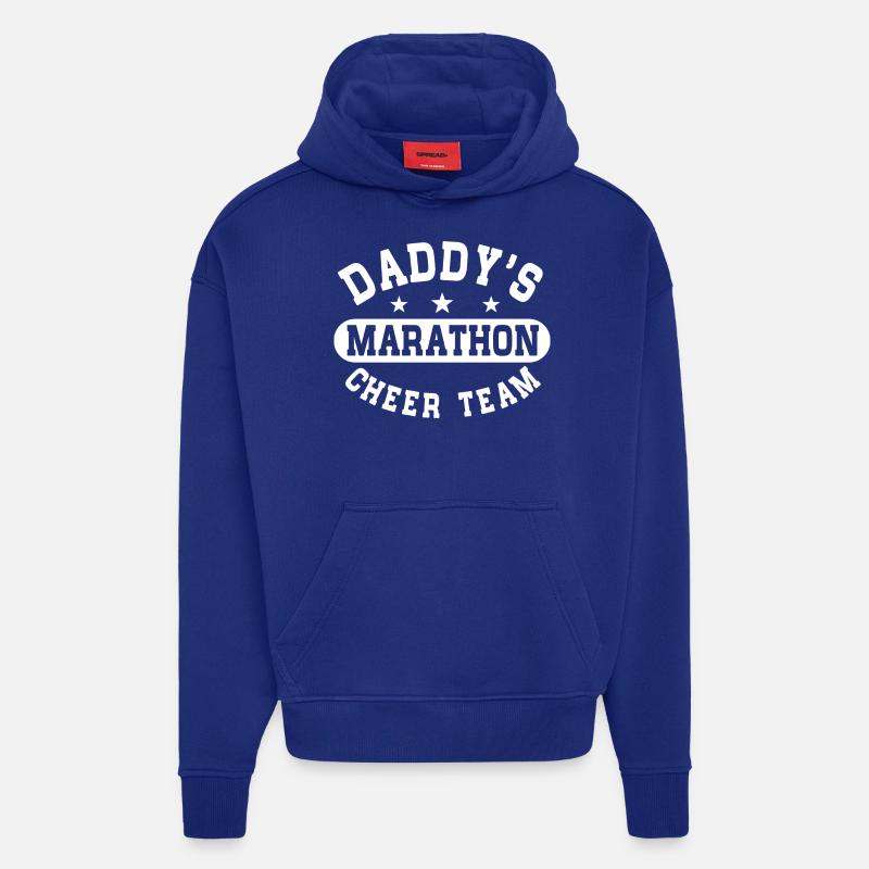 Daddy's Marathon - Hoodie- made by SPREAD - Iconic Blue