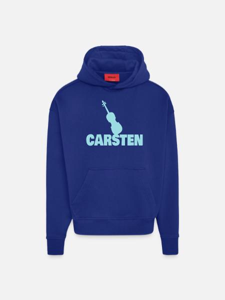 Viola Carsten - Hoodie- made by SPREAD - Iconic Blue