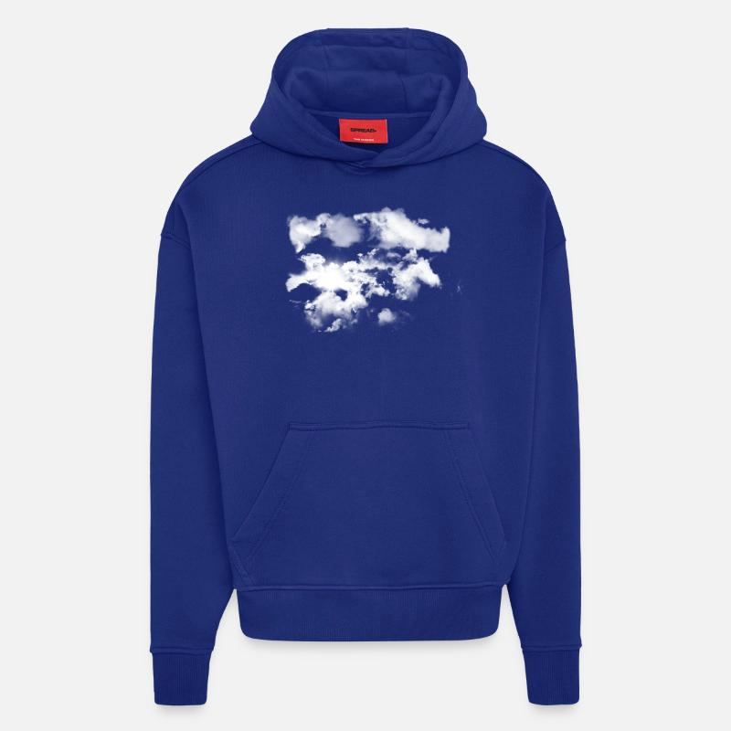 Wolken - Hoodie- made by SPREAD - Iconic Blue