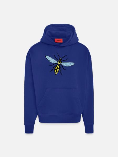Hornisse - Hoodie- made by SPREAD - Iconic Blue