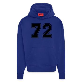72 - Hoodie- made by SPREAD  - Iconic Blue - Vorne