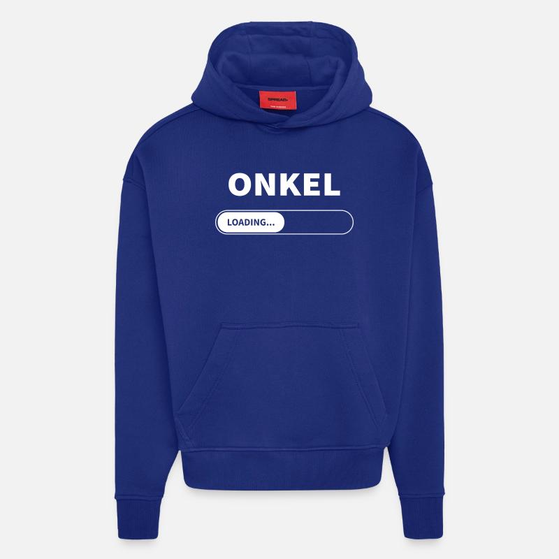 Onkel loading - Angehender Onkel - Hoodie- made by SPREAD  - Iconic Blue