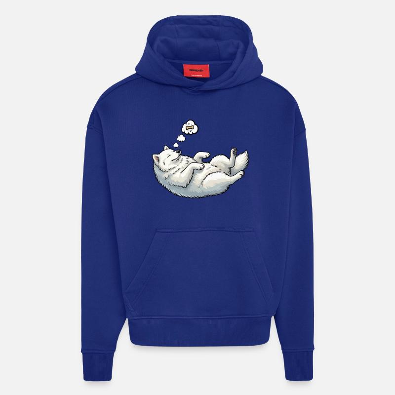 Samoyed Samoyed Owner Samoyed Lovers - Hoodie- made by SPREAD - Iconic Blue