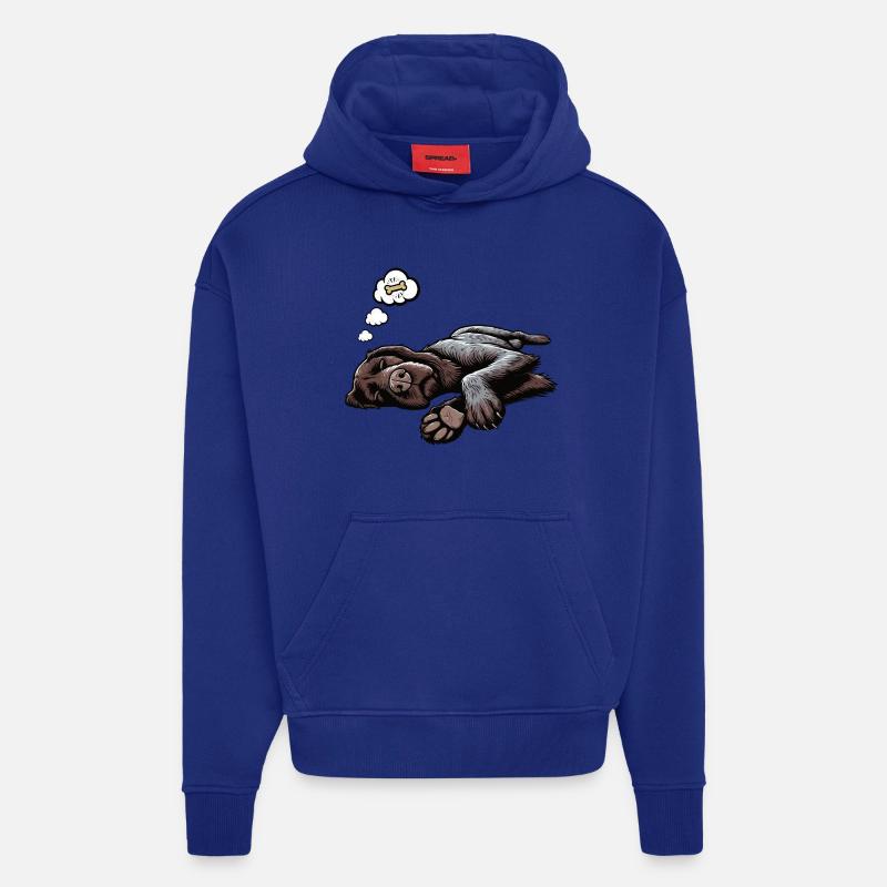 German Wirehaired German Wirehaired Owner - Hoodie- made by SPREAD - Iconic Blue