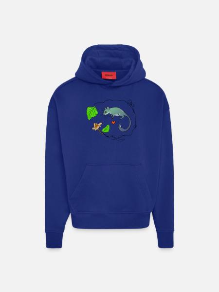Siebenschläfer - Hoodie- made by SPREAD  - Iconic Blue