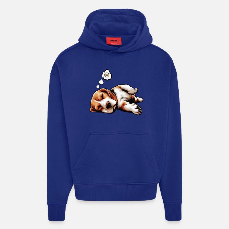 Beagle Beaglebesitzer Beaglehalter beaglehund - Hoodie- made by SPREAD  - Iconic Blue
