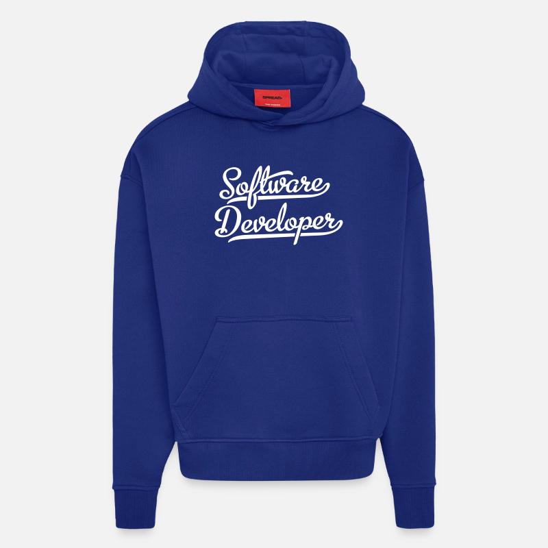 Software Developer - Hoodie- made by SPREAD - Iconic Blue