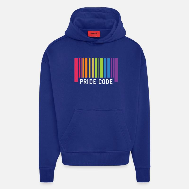 LGBT Pride Monat - Pride Code - Hoodie- made by SPREAD - Iconic Blue