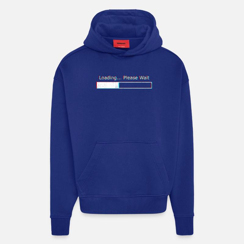 Loading Please wait - Hoodie- made by SPREAD  - Iconic Blue