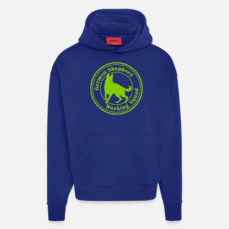 GSD Working Squad - Hoodie- made by SPREAD  - Iconic Blue