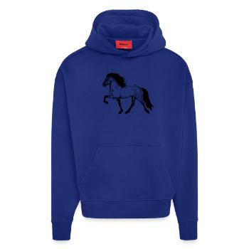 Tölter Illustration - Hoodie- made by SPREAD  - Iconic Blue - Vorne
