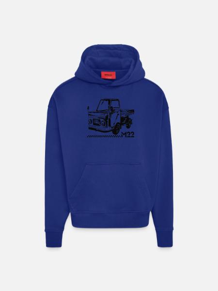 Multicar M22 Neu - Hoodie- made by SPREAD - Iconic Blue