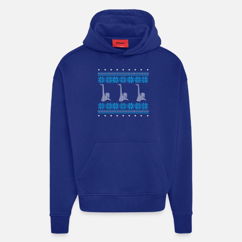 synchronschwimmen ugly pullover weihnachten xmas - Hoodie- made by SPREAD  - Iconic Blue