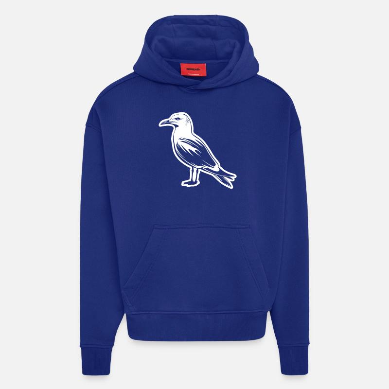 Möwe - Hoodie- made by SPREAD  - Iconic Blue